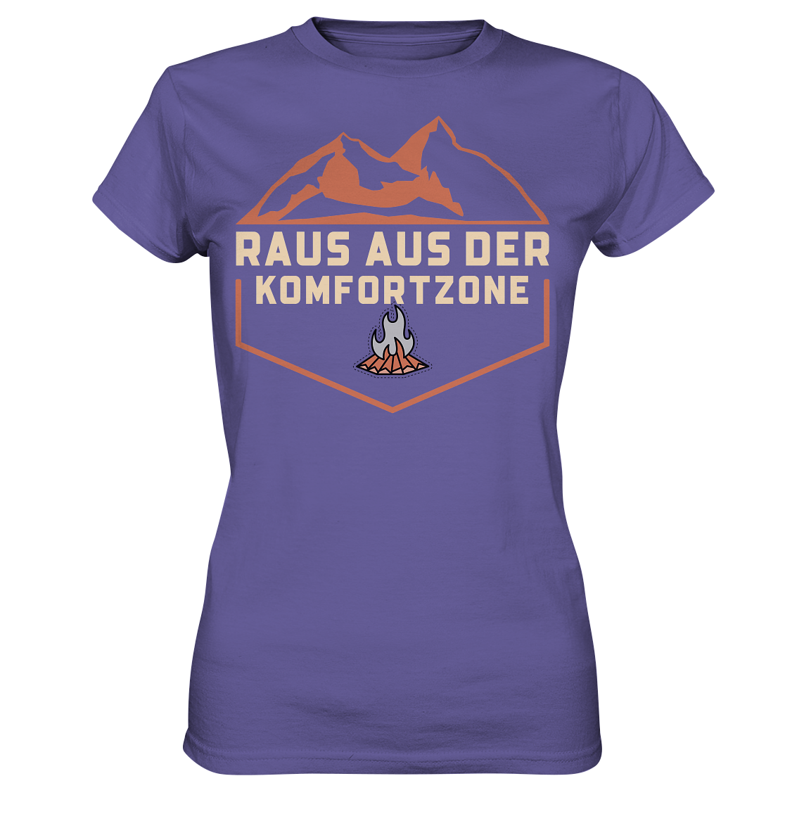 Raus aus der Komfortzone - Ladies Premium Shirt