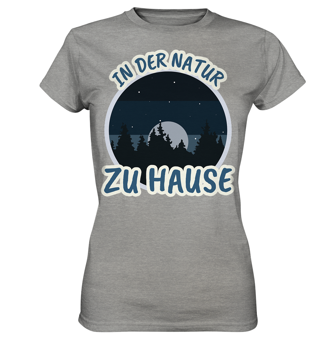 In der Natur zu Hause - Ladies Premium Shirt