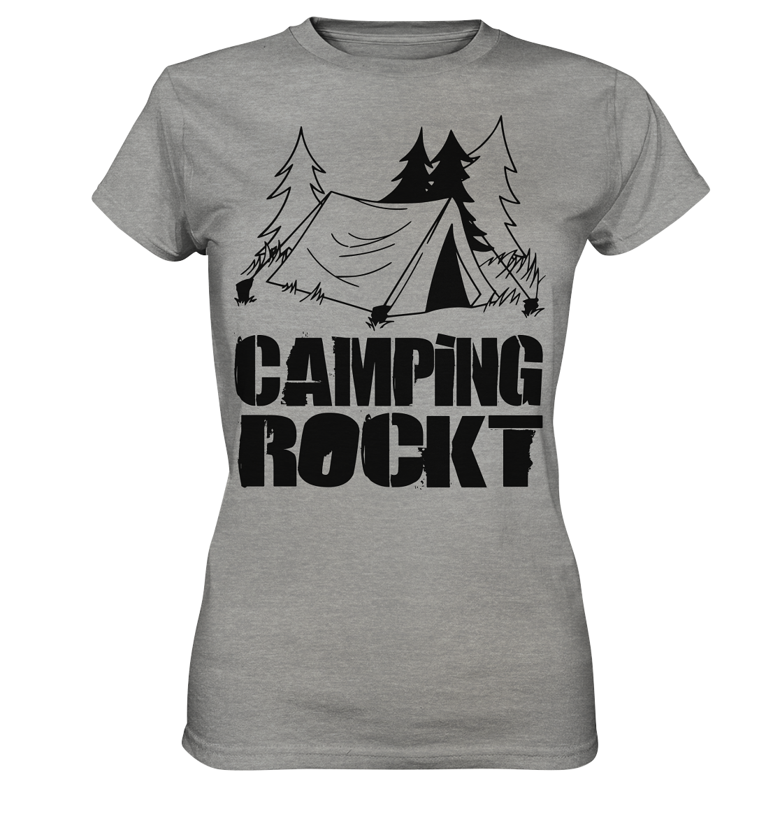 Camping Rockt - Ladies Premium Shirt