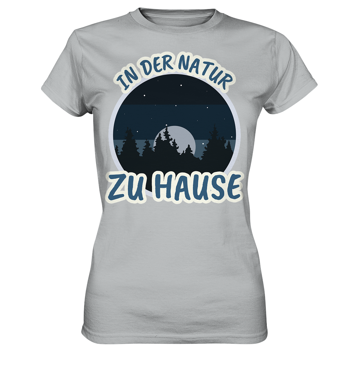 In der Natur zu Hause - Ladies Premium Shirt