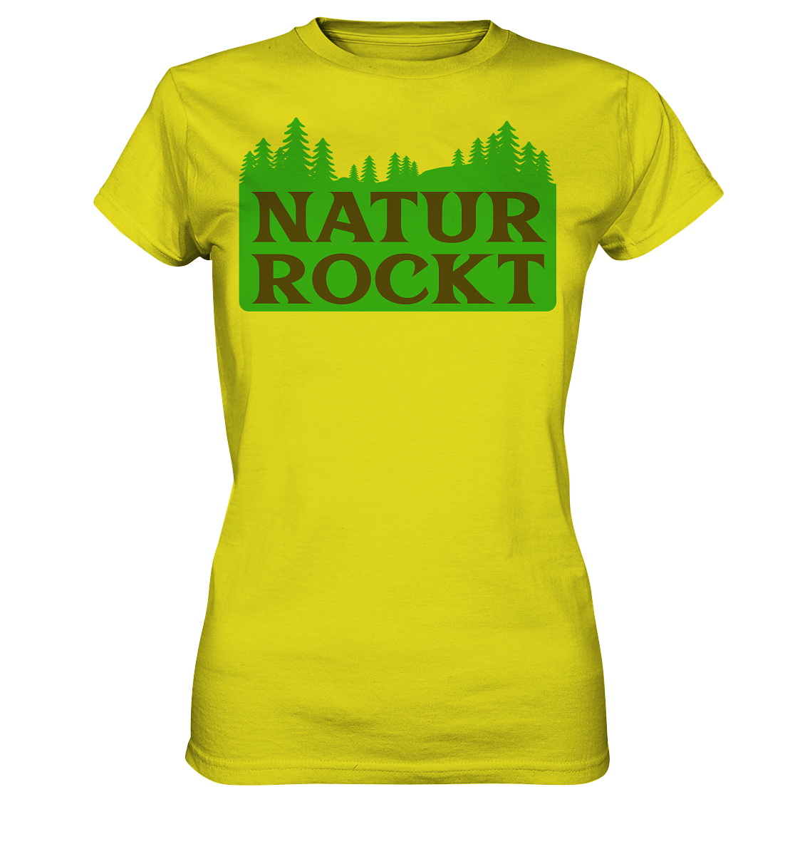 NATUR ROCKT - Ladies Premium Shirt