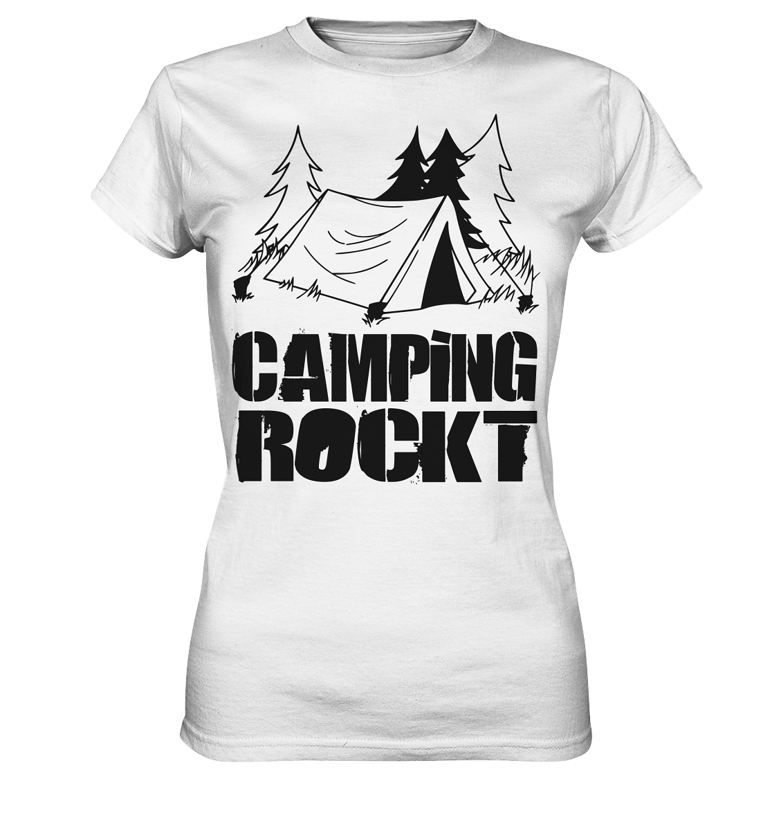 Camping Rockt - Ladies Premium Shirt