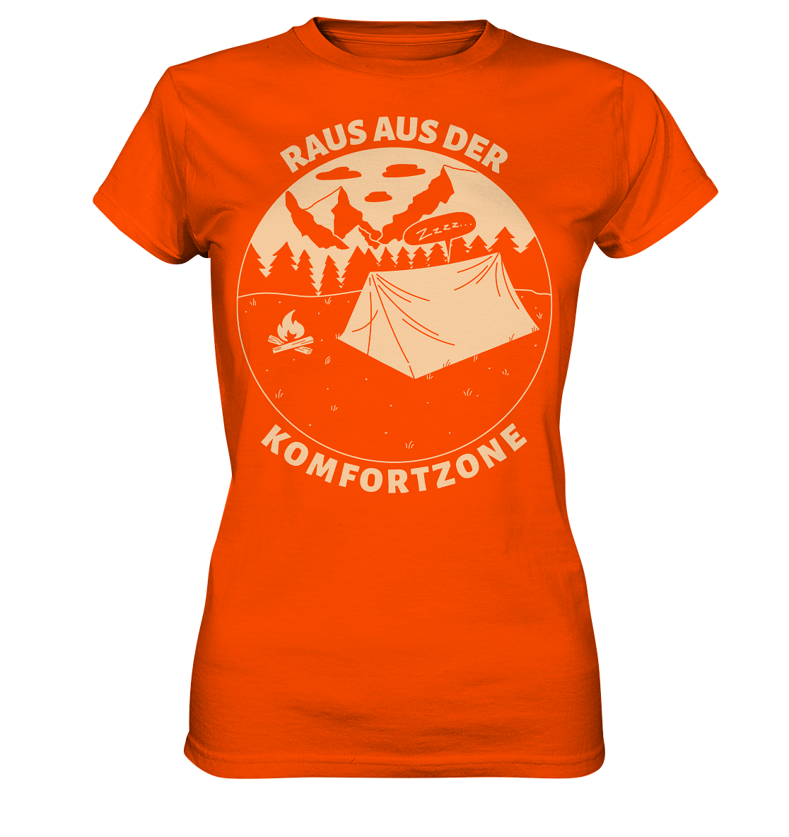 Raus aus der Komfortzone - Ladies Premium Shirt