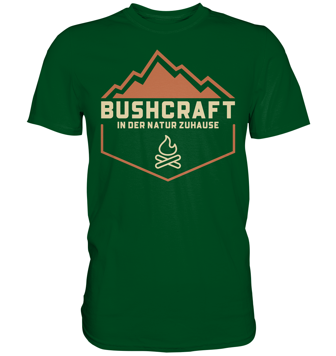 BUSHCRAFT IN DER NATUR ZU HAUSE - Premium Shirt