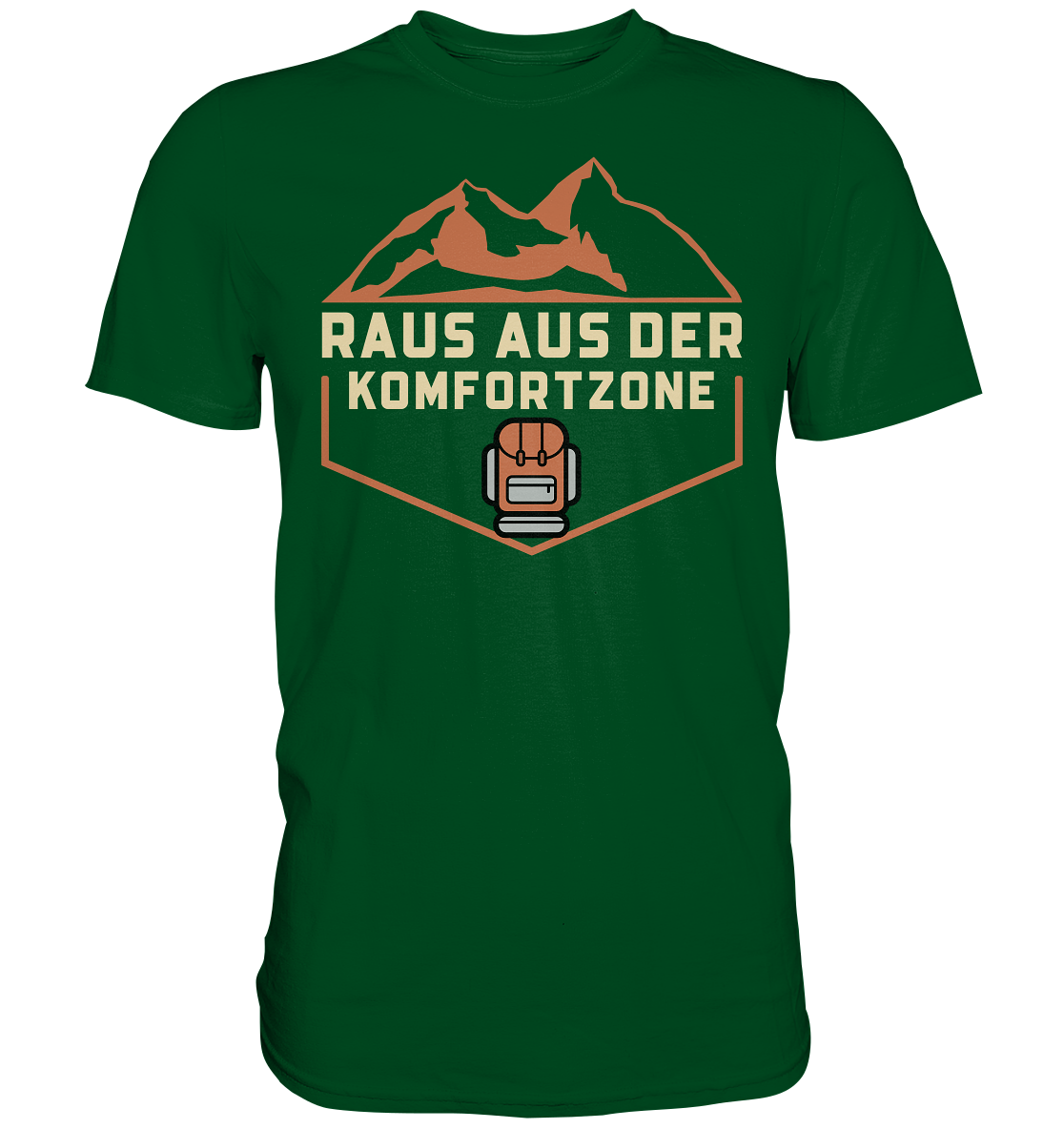 Raus aus der Komfortzone - Premium Shirt