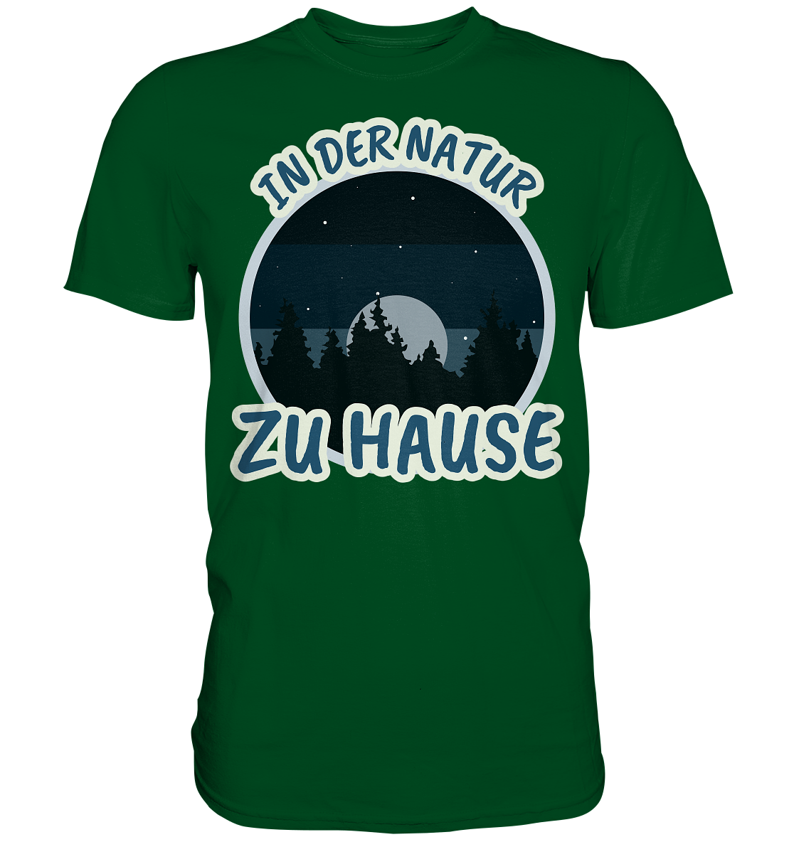 In der Natur zu Hause - Premium Shirt