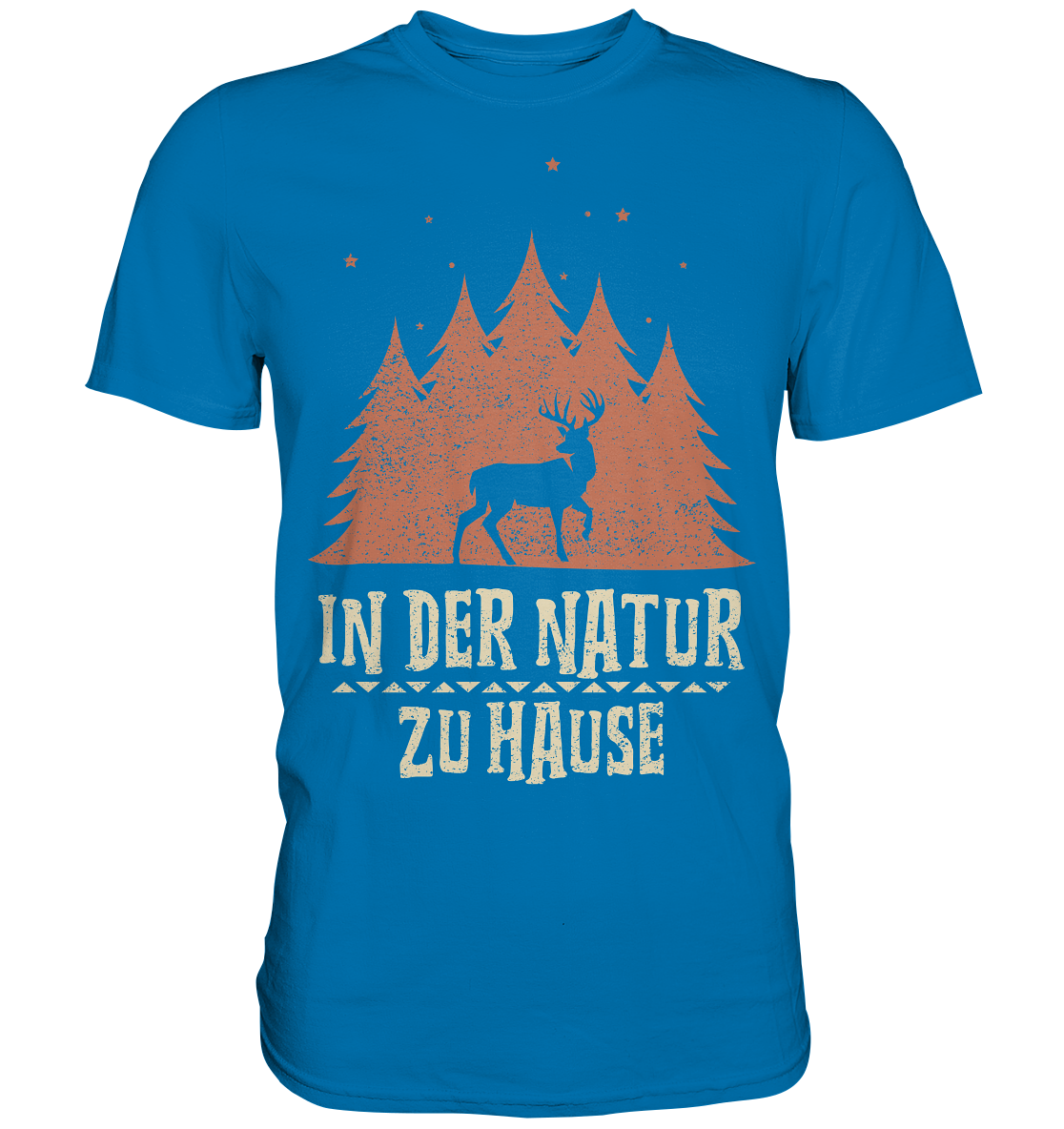 IN DER NATUR ZU HAUSE - Premium Shirt