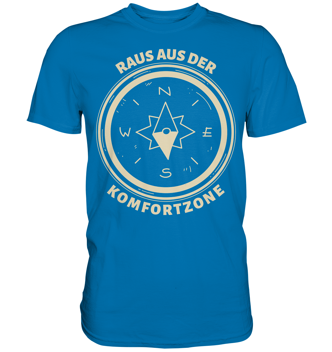 RAUS AUS DER KOMFORTZONE - Premium Shirt