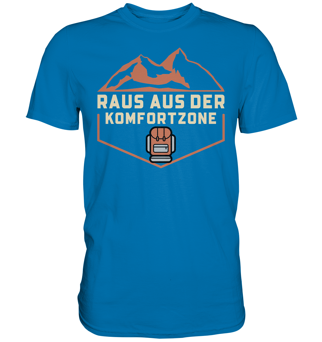 Raus aus der Komfortzone - Premium Shirt