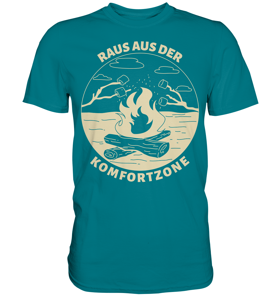 Raus aus der Komfortzone - Premium Shirt