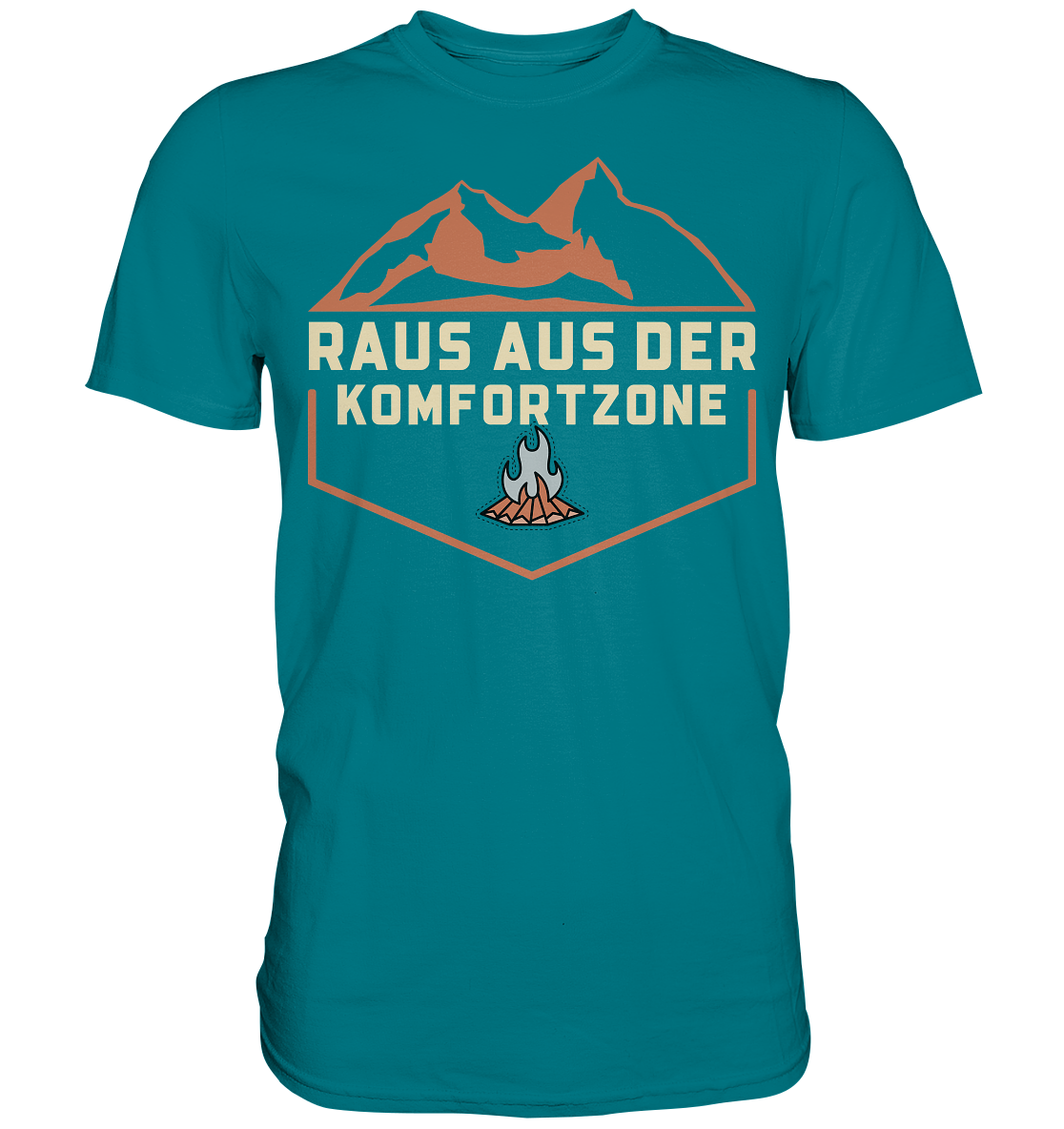 Raus aus der Komfortzone - Premium Shirt