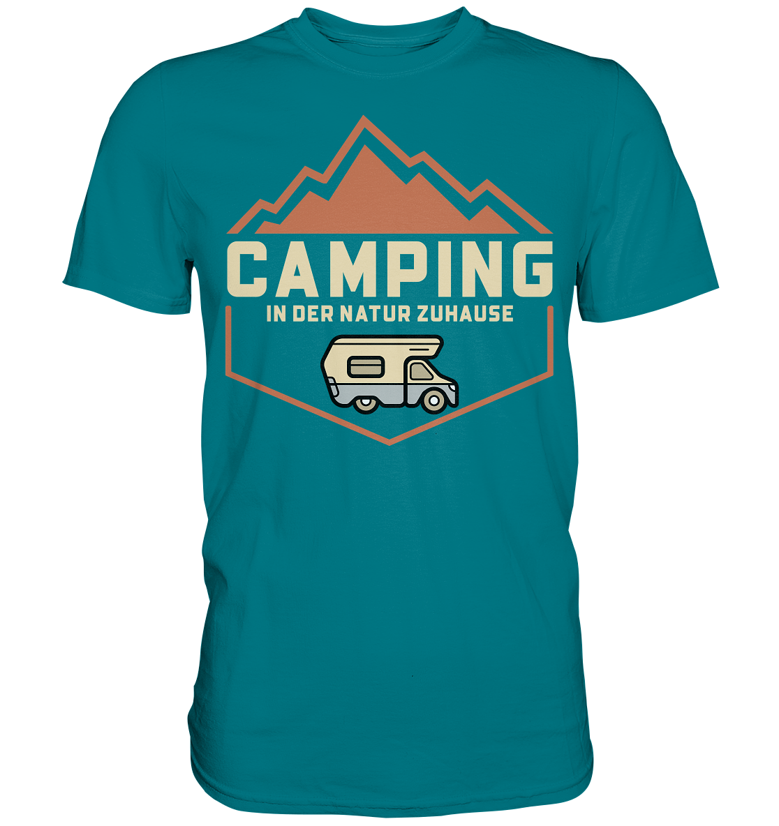 CAMPING-IN DER NATUR ZU HAUSE - Premium Shirt