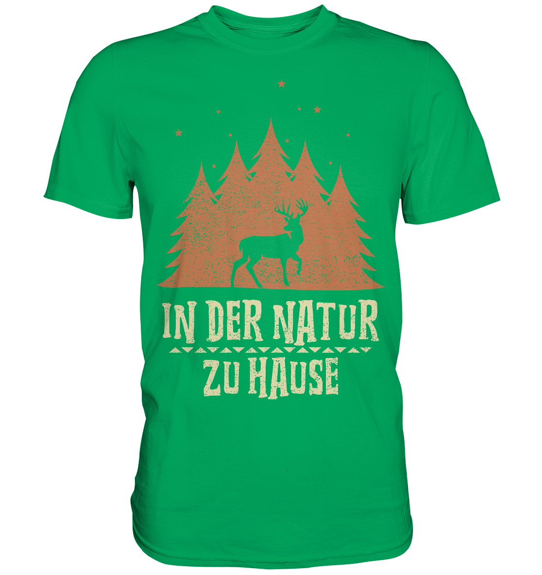 IN DER NATUR ZU HAUSE - Premium Shirt