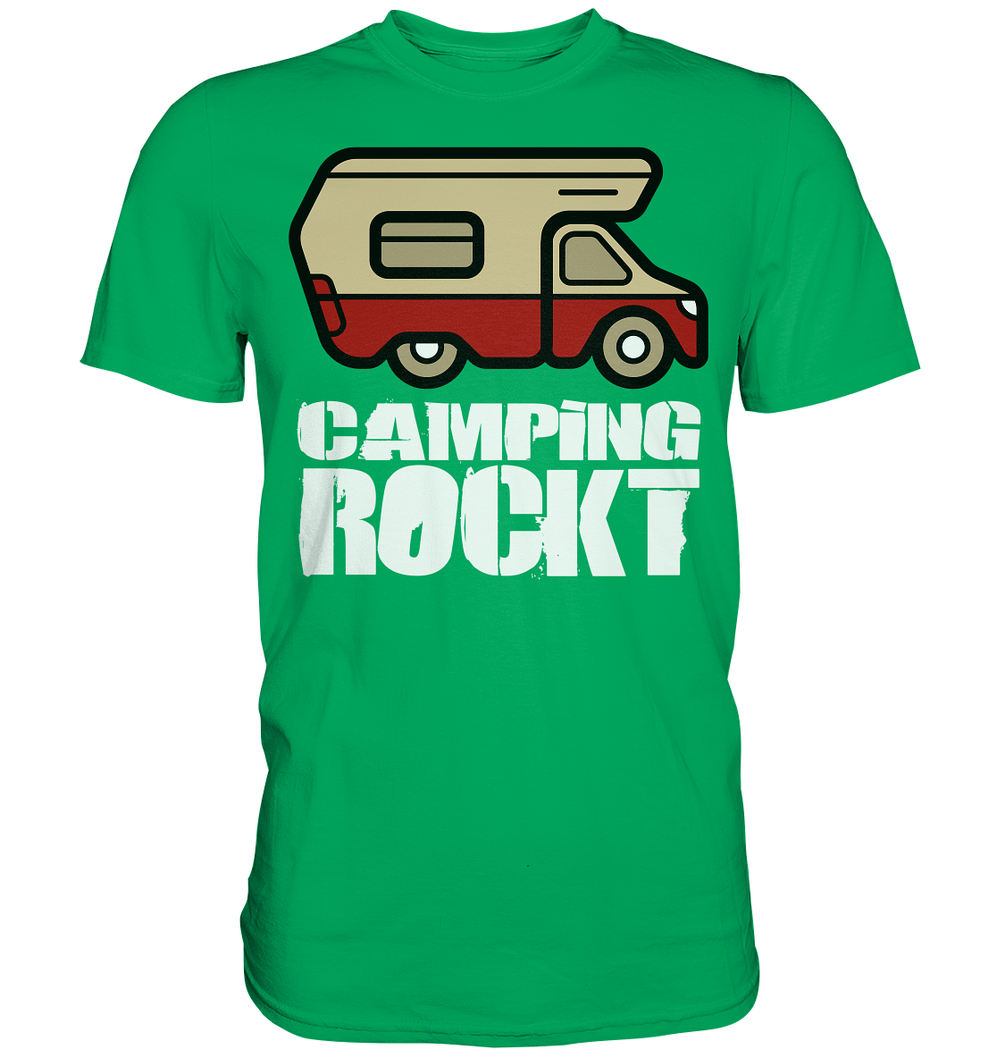 CAMPING ROCKT - Premium Shirt