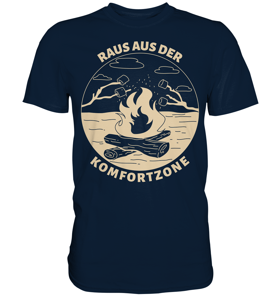 Raus aus der Komfortzone - Premium Shirt