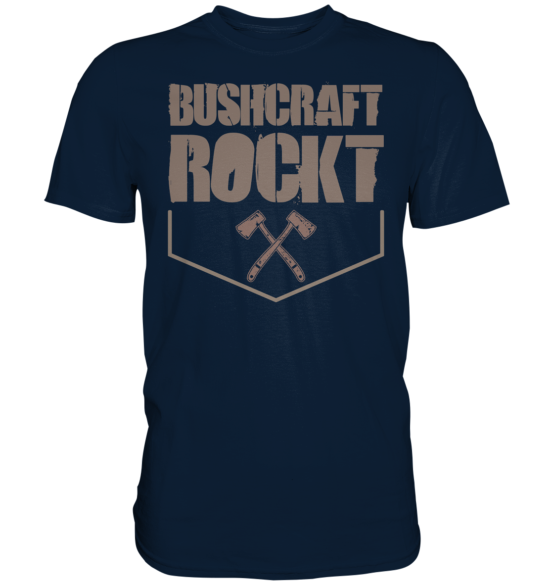 BUSHCRAFT ROCKT - Premium Shirt