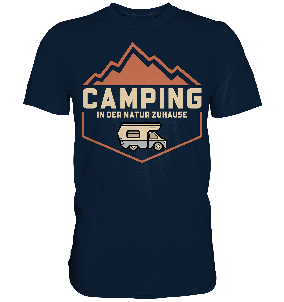 CAMPING-IN DER NATUR ZU HAUSE - Premium Shirt