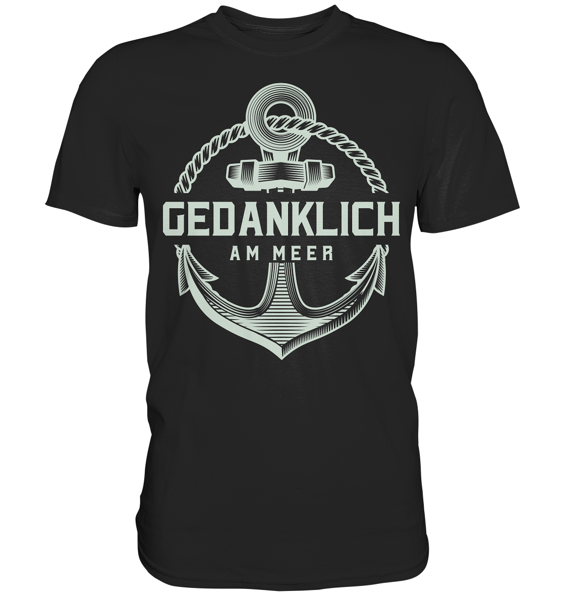 Gedanklich am Meer - Premium Shirt