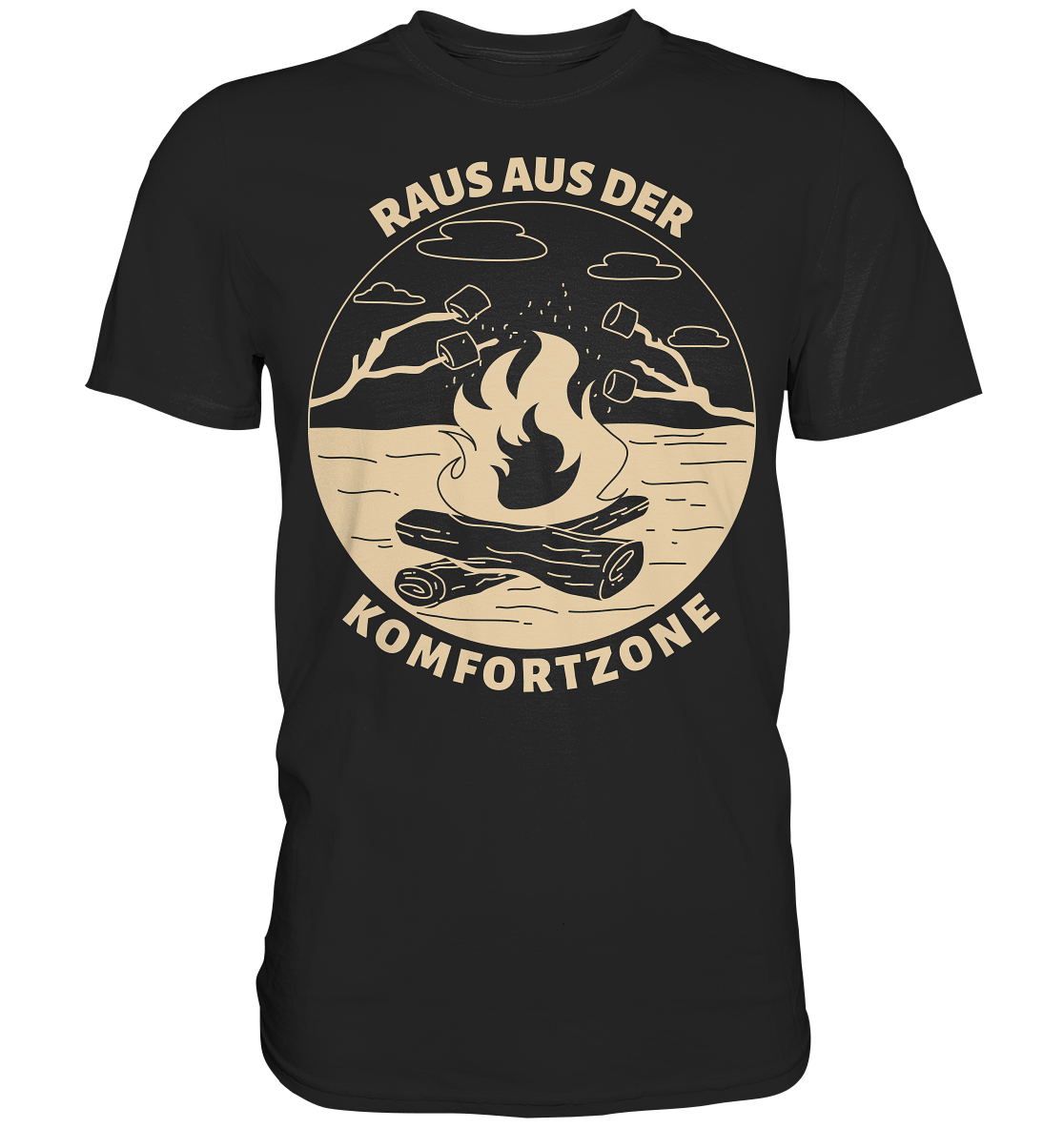 Raus aus der Komfortzone - Premium Shirt