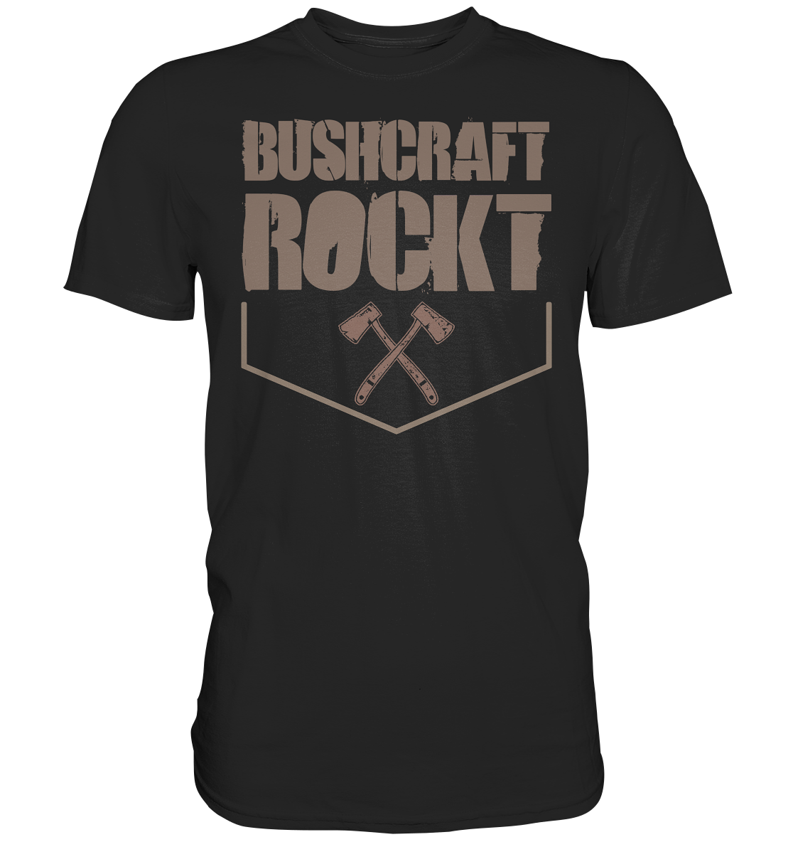 BUSHCRAFT ROCKT - Premium Shirt