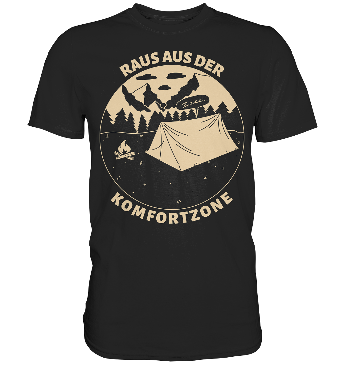 Raus aus der Komfortzone - Premium Shirt