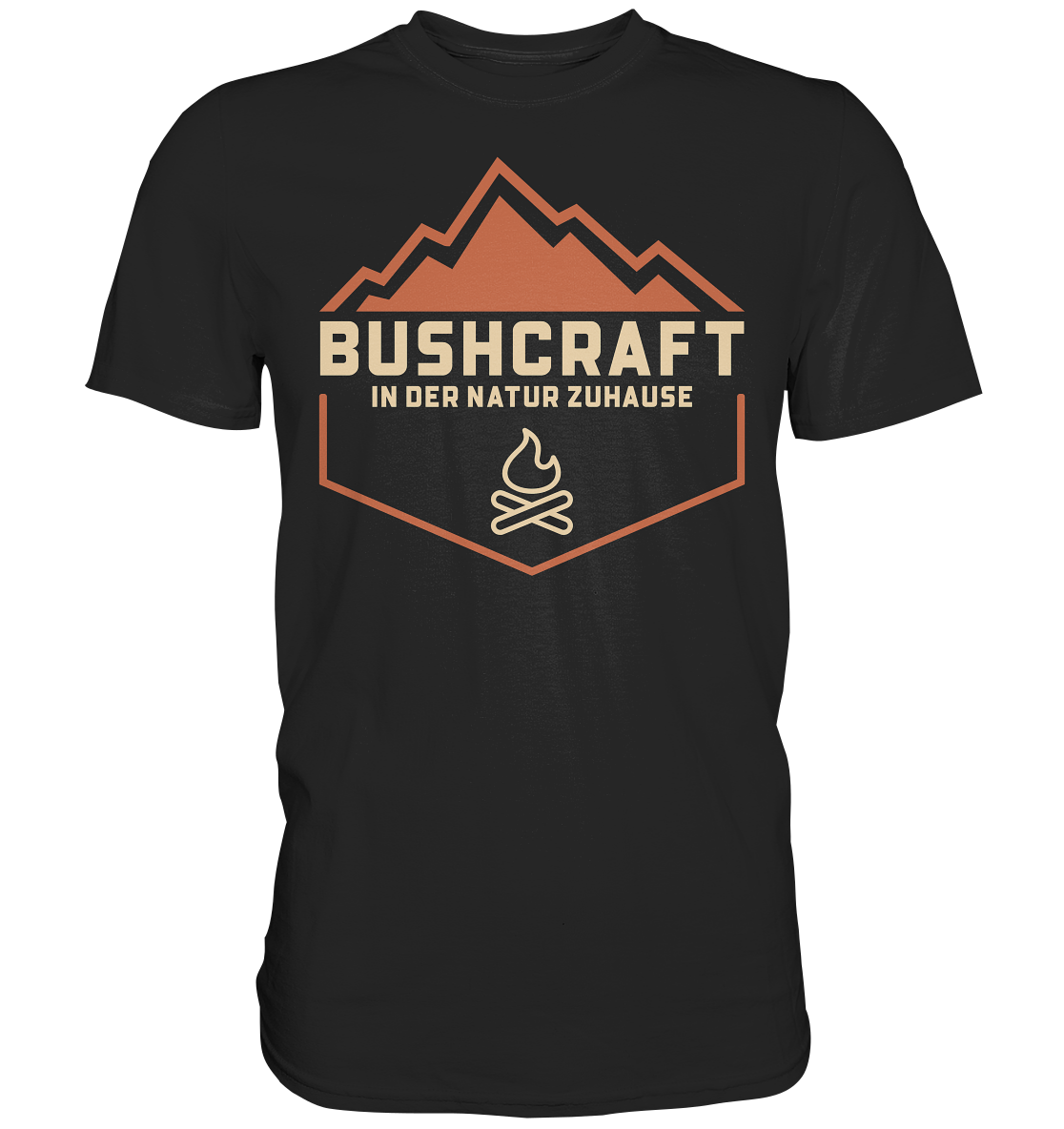 BUSHCRAFT IN DER NATUR ZU HAUSE - Premium Shirt