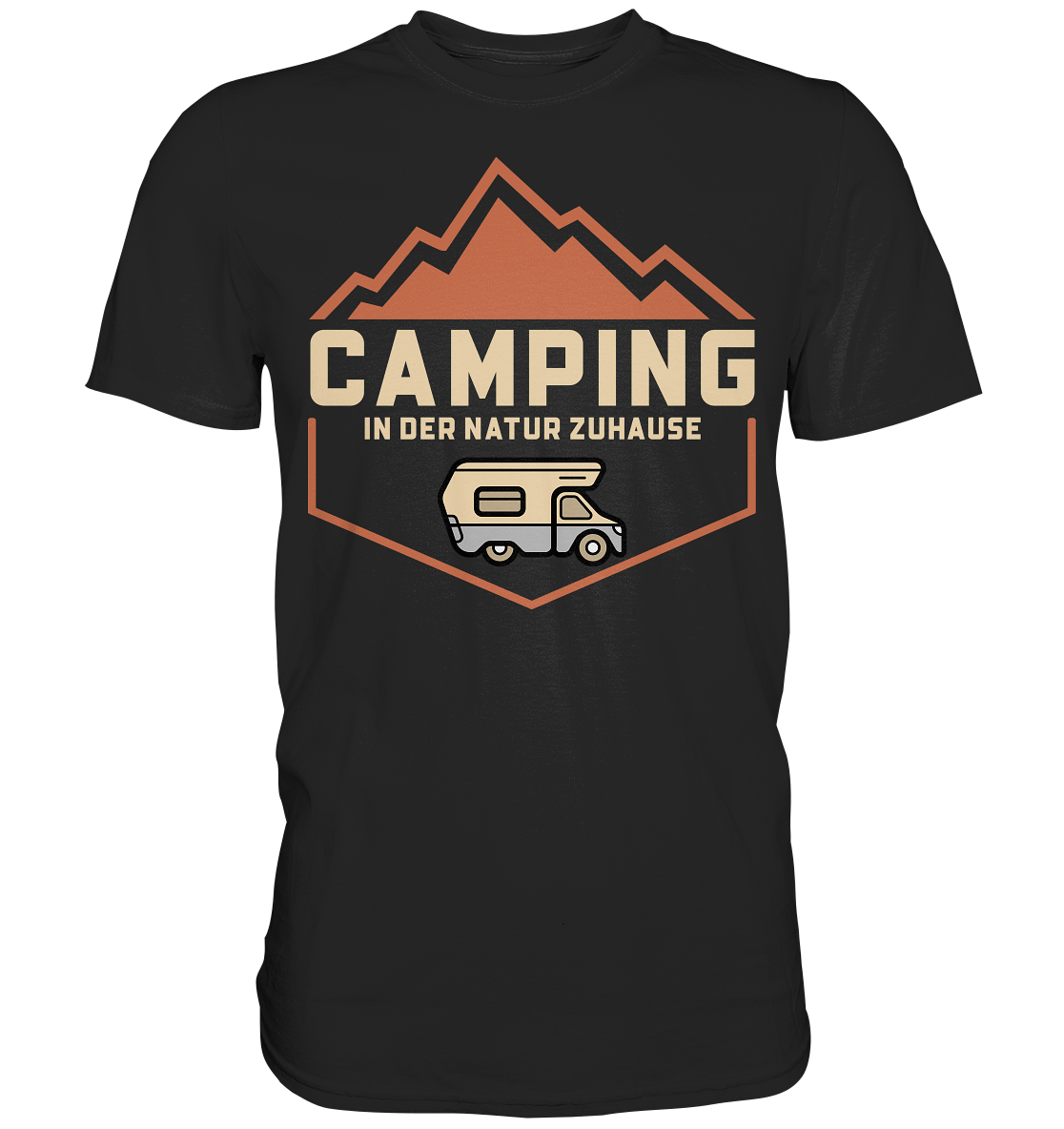 CAMPING-IN DER NATUR ZU HAUSE - Premium Shirt