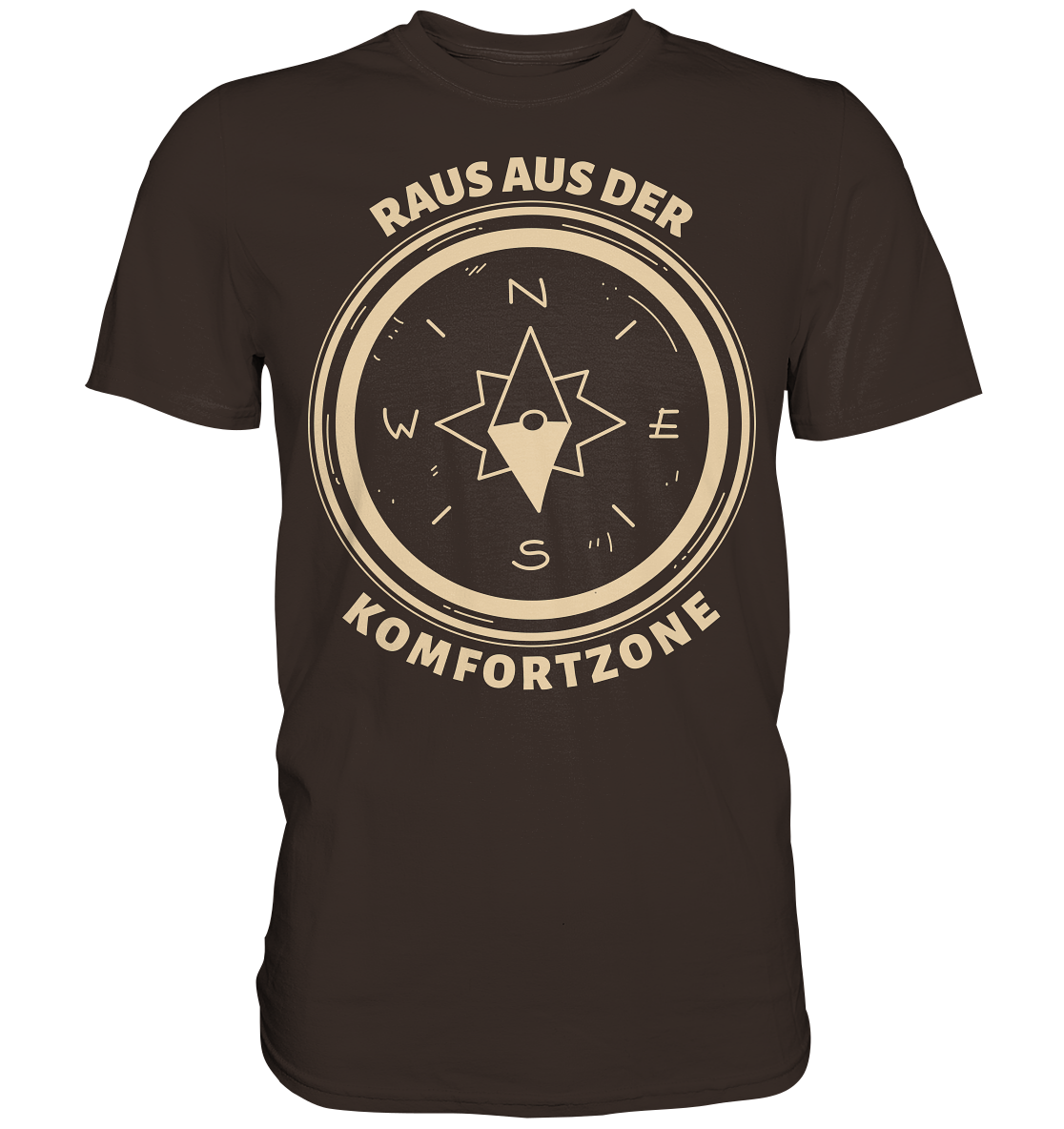 RAUS AUS DER KOMFORTZONE - Premium Shirt