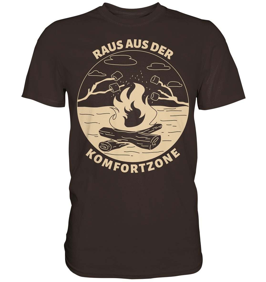 Raus aus der Komfortzone - Premium Shirt