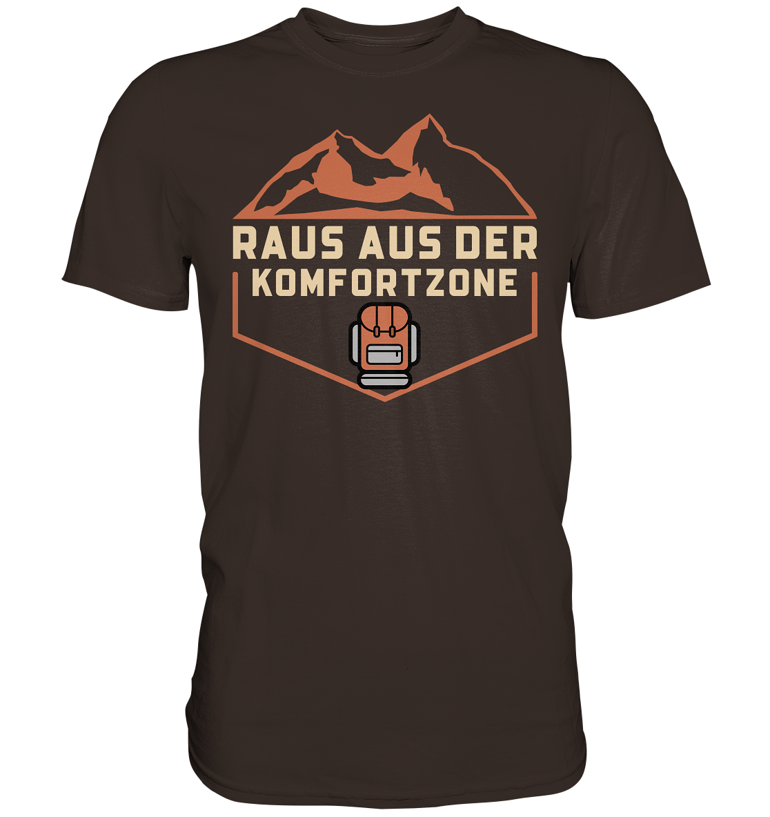 Raus aus der Komfortzone - Premium Shirt