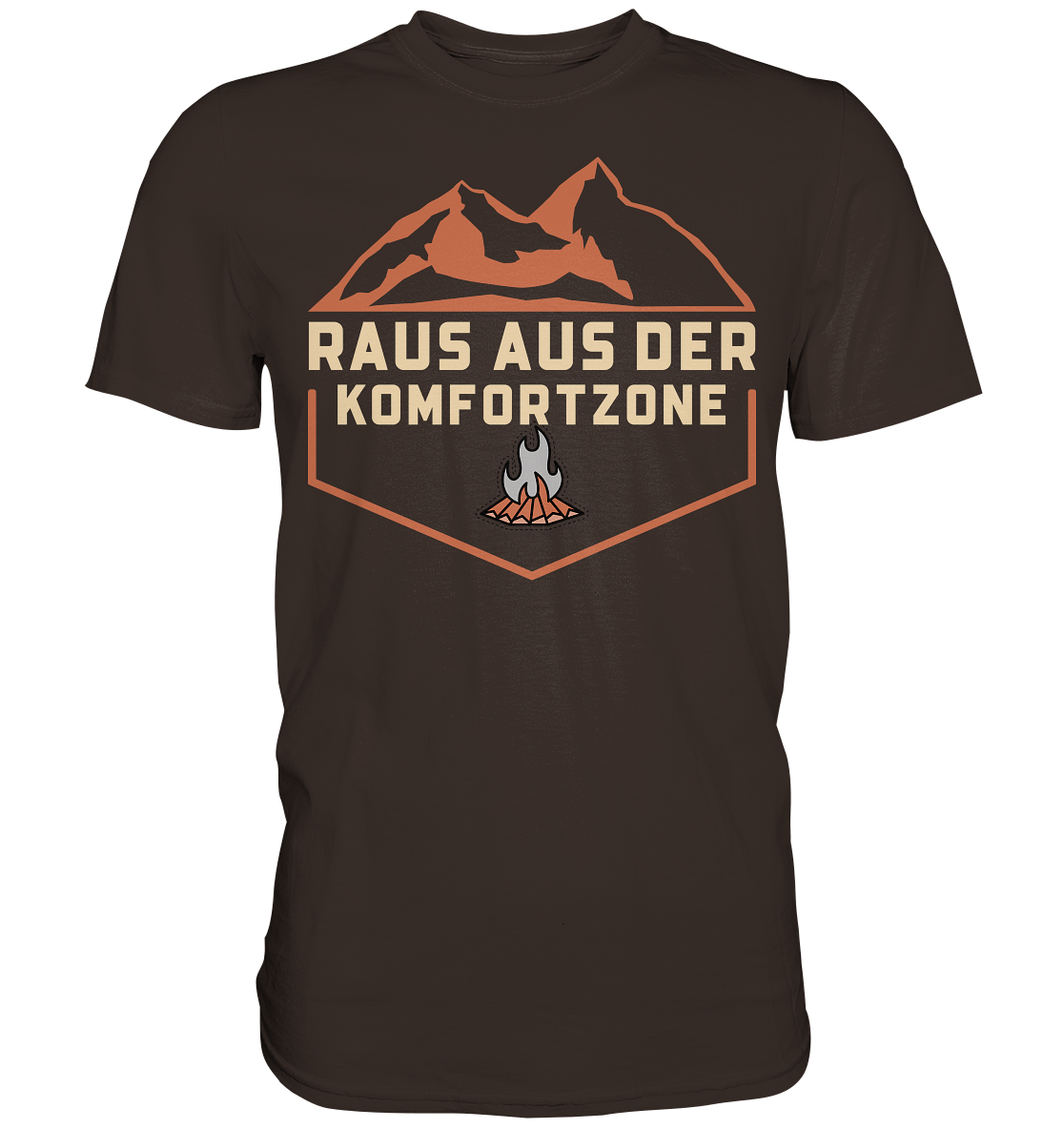 Raus aus der Komfortzone - Premium Shirt