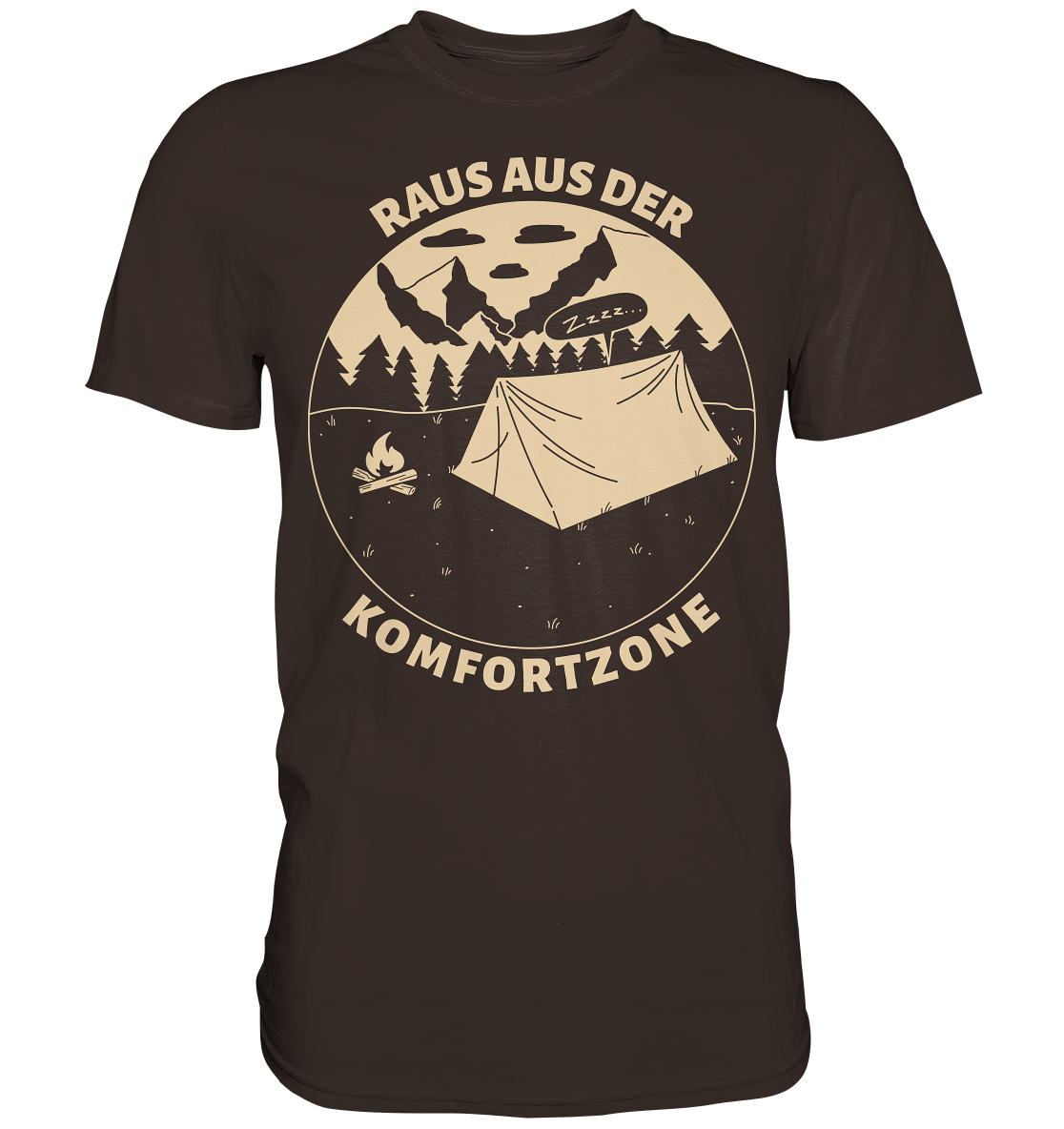 Raus aus der Komfortzone - Premium Shirt