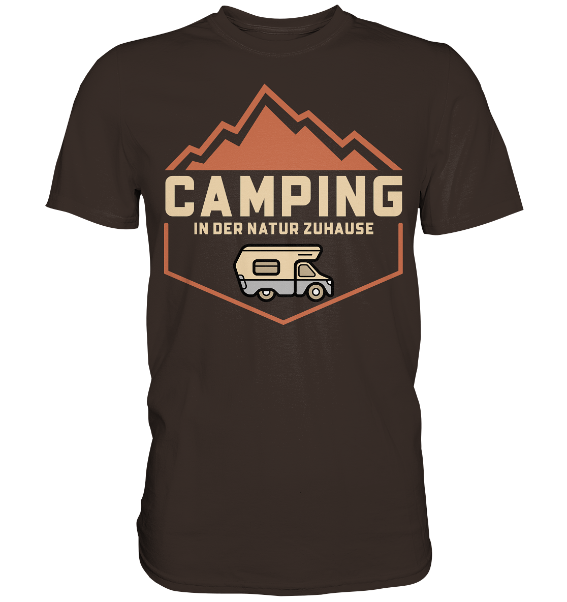 CAMPING-IN DER NATUR ZU HAUSE - Premium Shirt