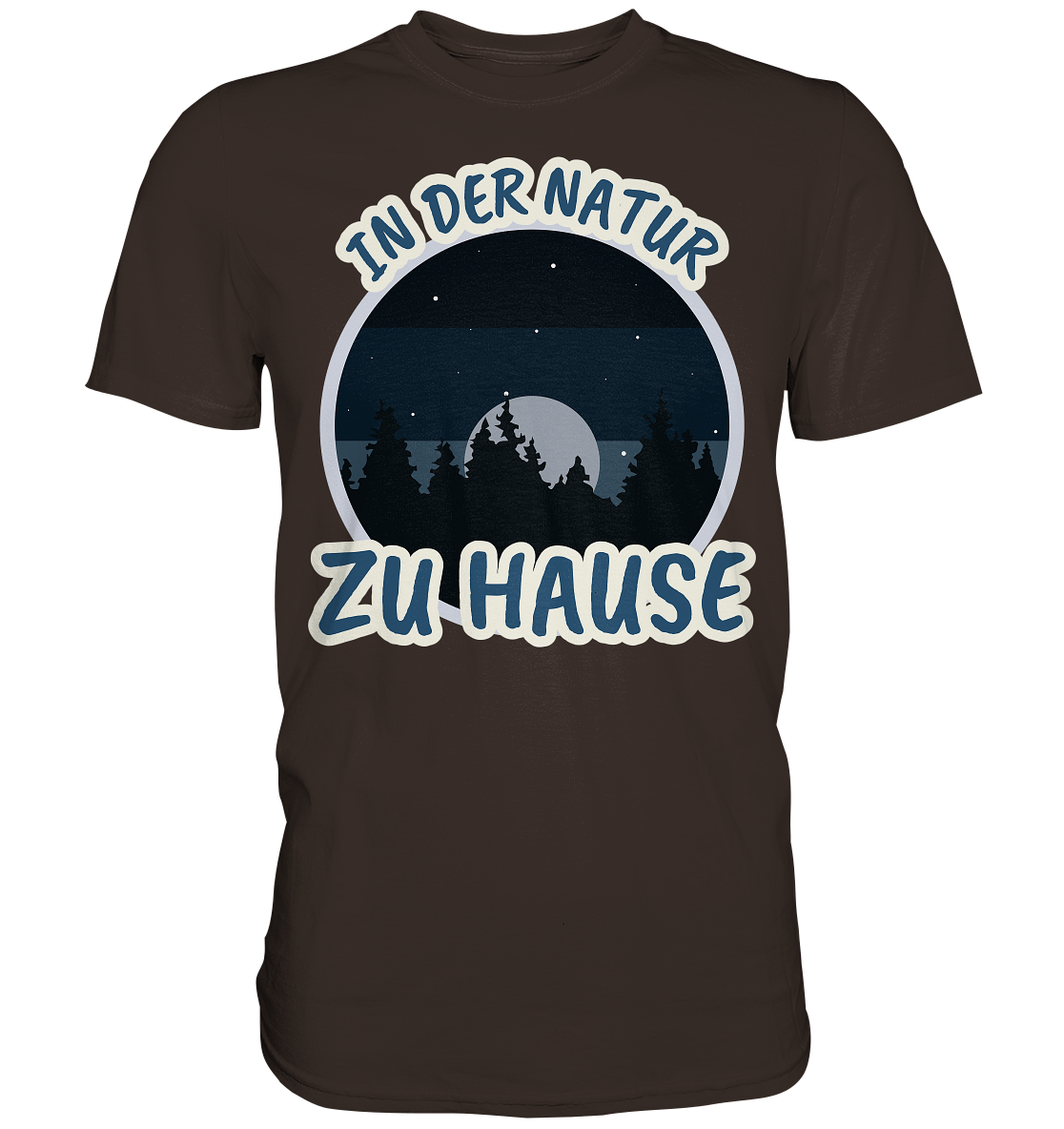 In der Natur zu Hause - Premium Shirt