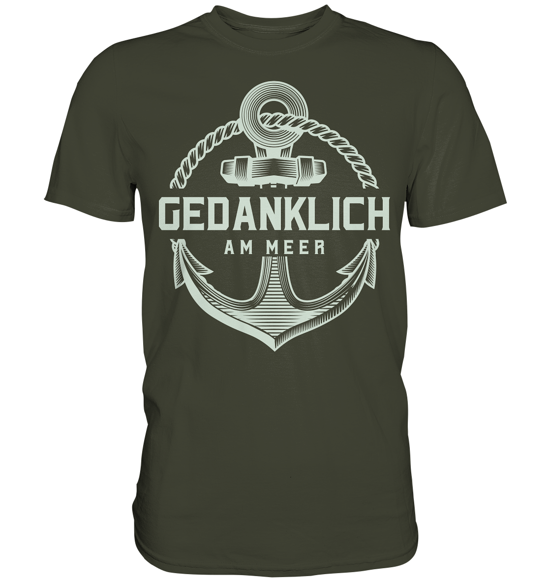 Gedanklich am Meer - Premium Shirt