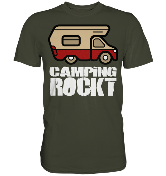 CAMPING ROCKT - Premium Shirt