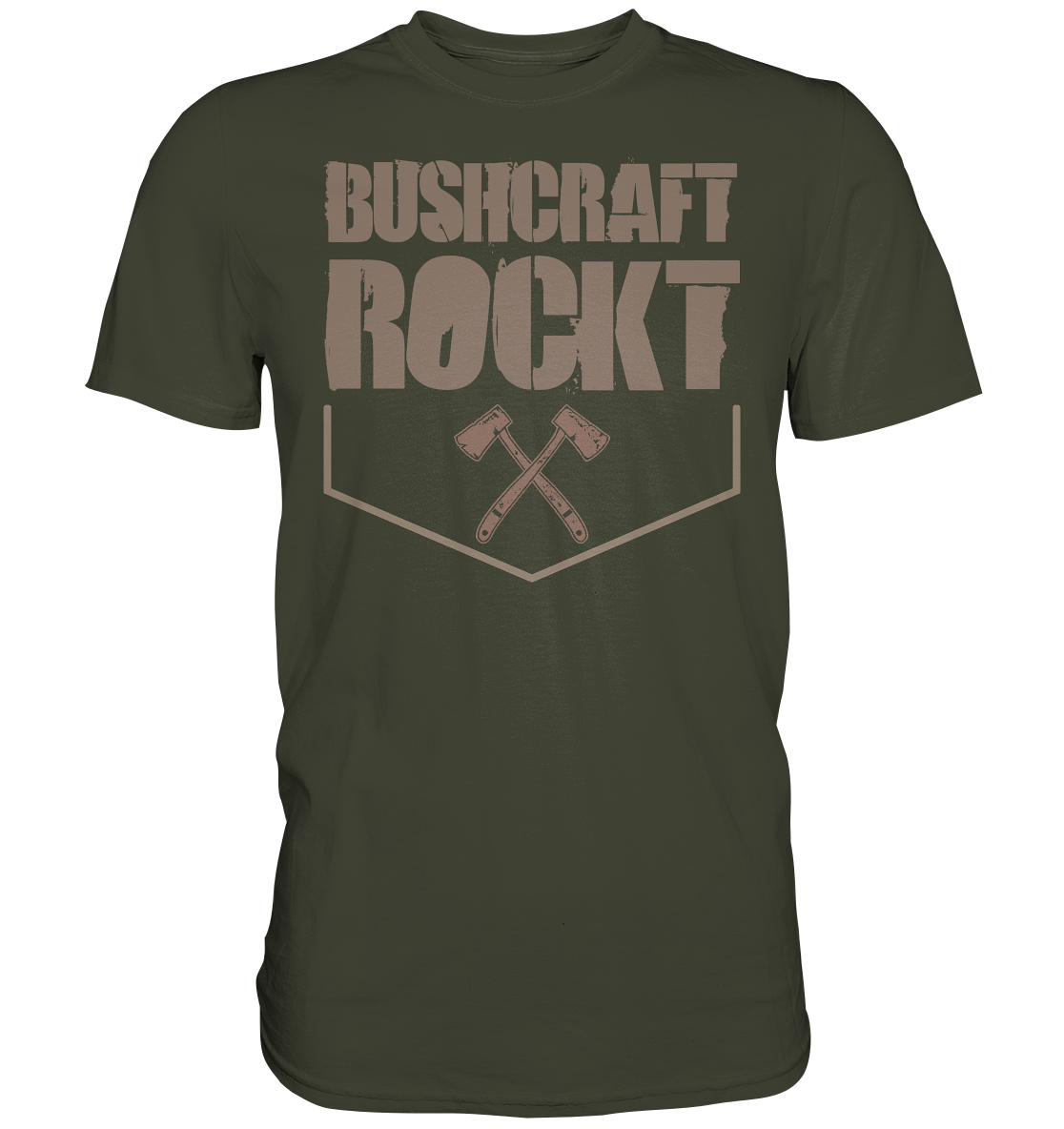 BUSHCRAFT ROCKT - Premium Shirt