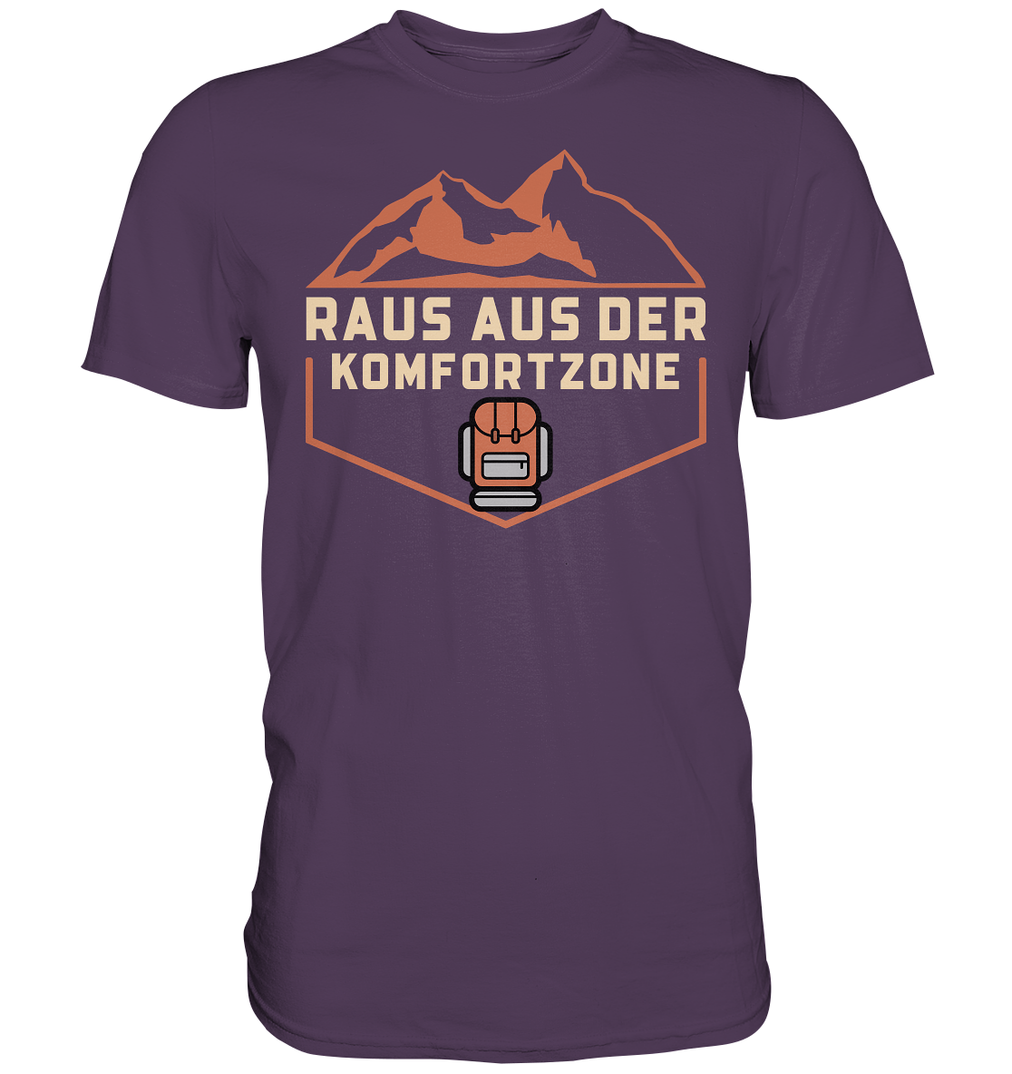 Raus aus der Komfortzone - Premium Shirt