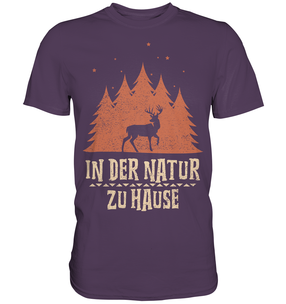 IN DER NATUR ZU HAUSE - Premium Shirt