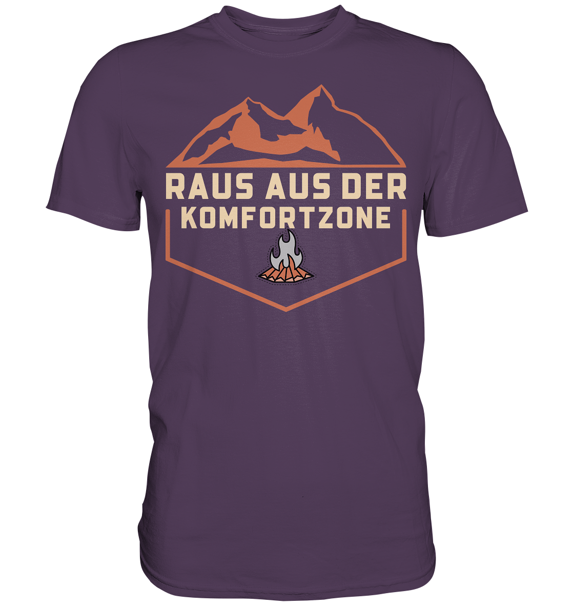 Raus aus der Komfortzone - Premium Shirt