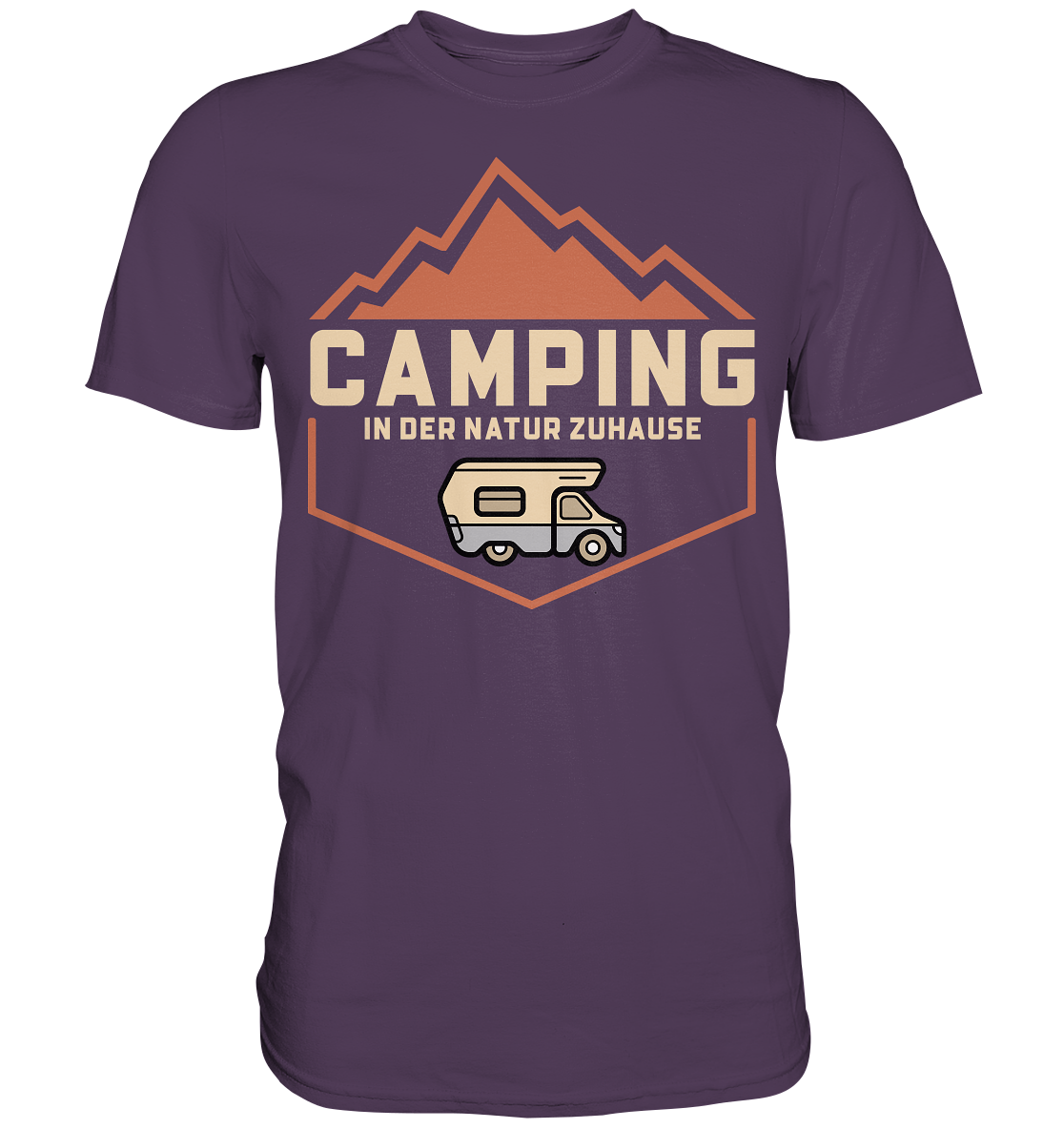 CAMPING-IN DER NATUR ZU HAUSE - Premium Shirt