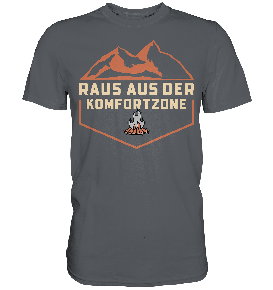 Raus aus der Komfortzone - Premium Shirt