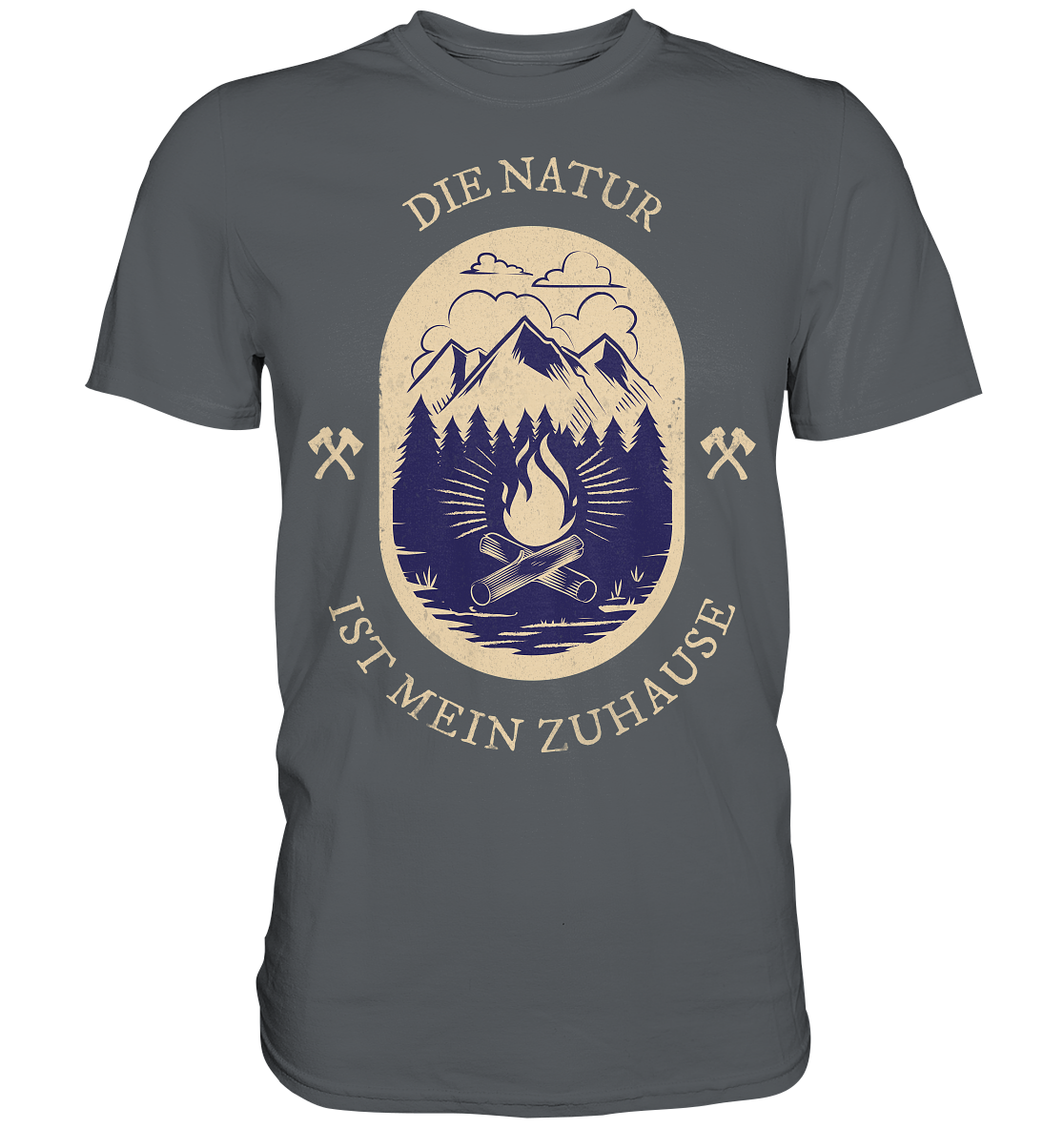 DIE NATUR IST MEIN ZU HAUSE - Premium Shirt