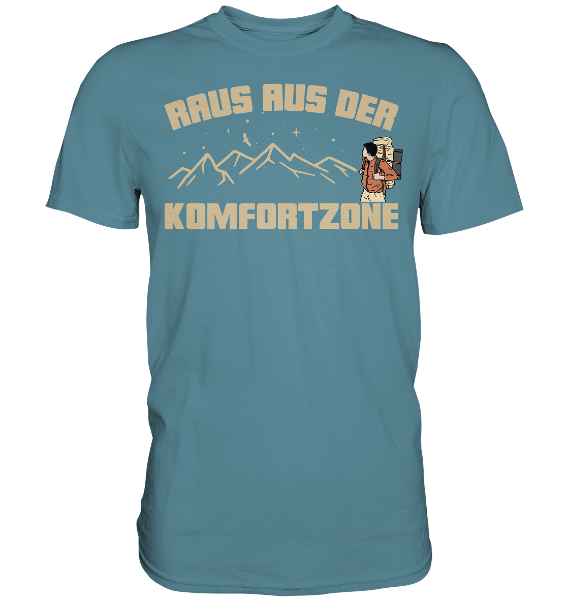 Raus aus der Komfortzone - Premium Shirt