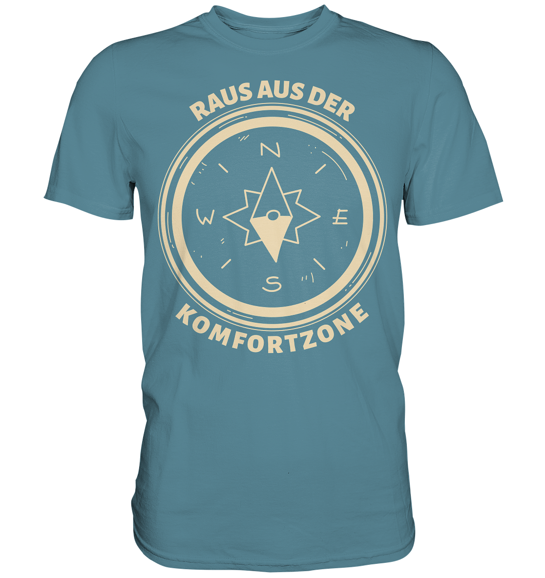 RAUS AUS DER KOMFORTZONE - Premium Shirt