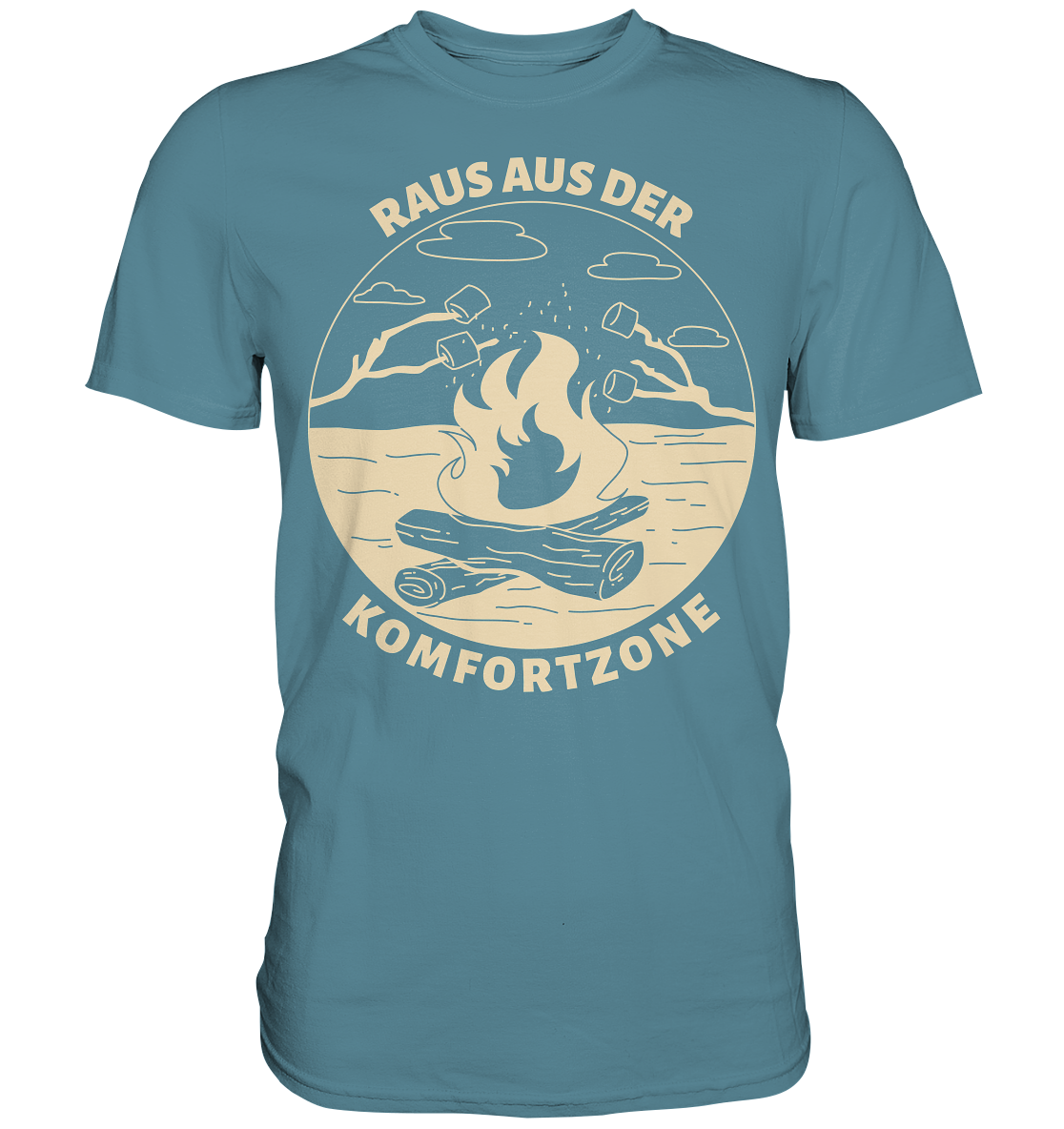 Raus aus der Komfortzone - Premium Shirt