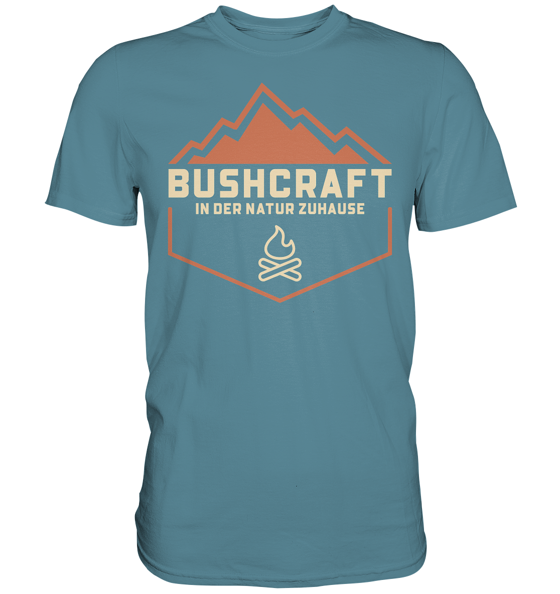 BUSHCRAFT IN DER NATUR ZU HAUSE - Premium Shirt