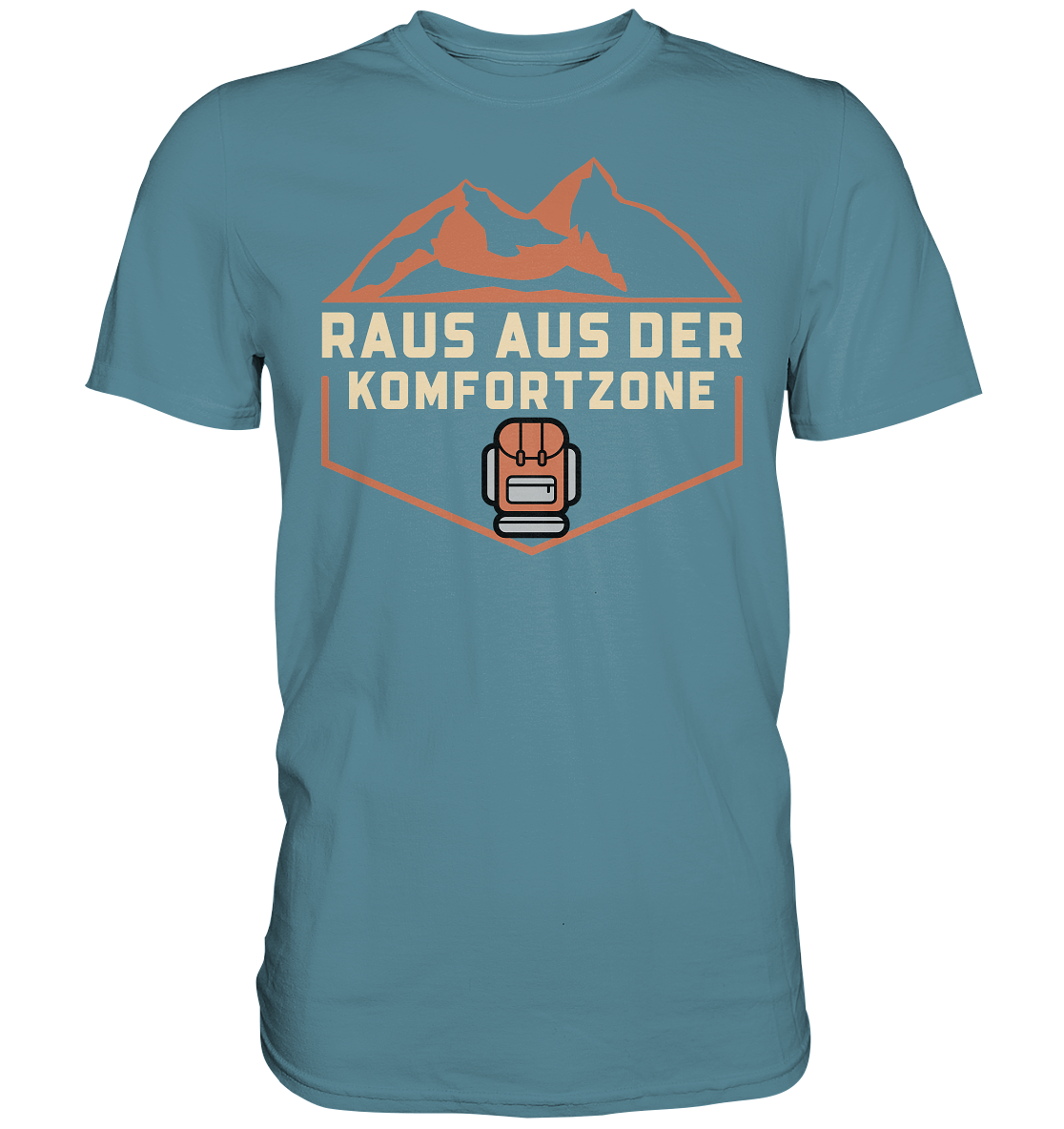 Raus aus der Komfortzone - Premium Shirt