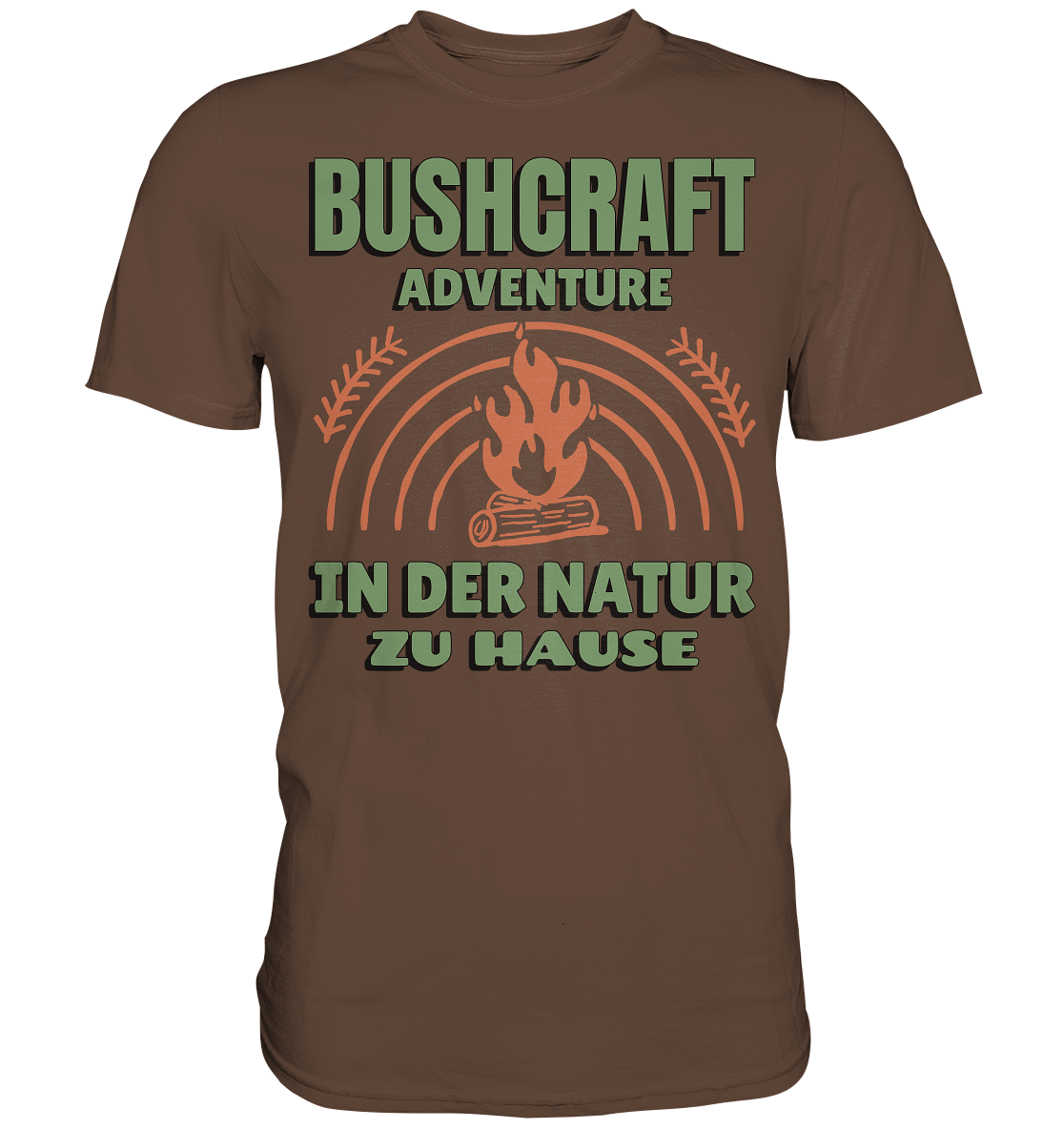 BUSHCRAFT/ IN DER NATUR ZU HAUSE - Premium Shirt