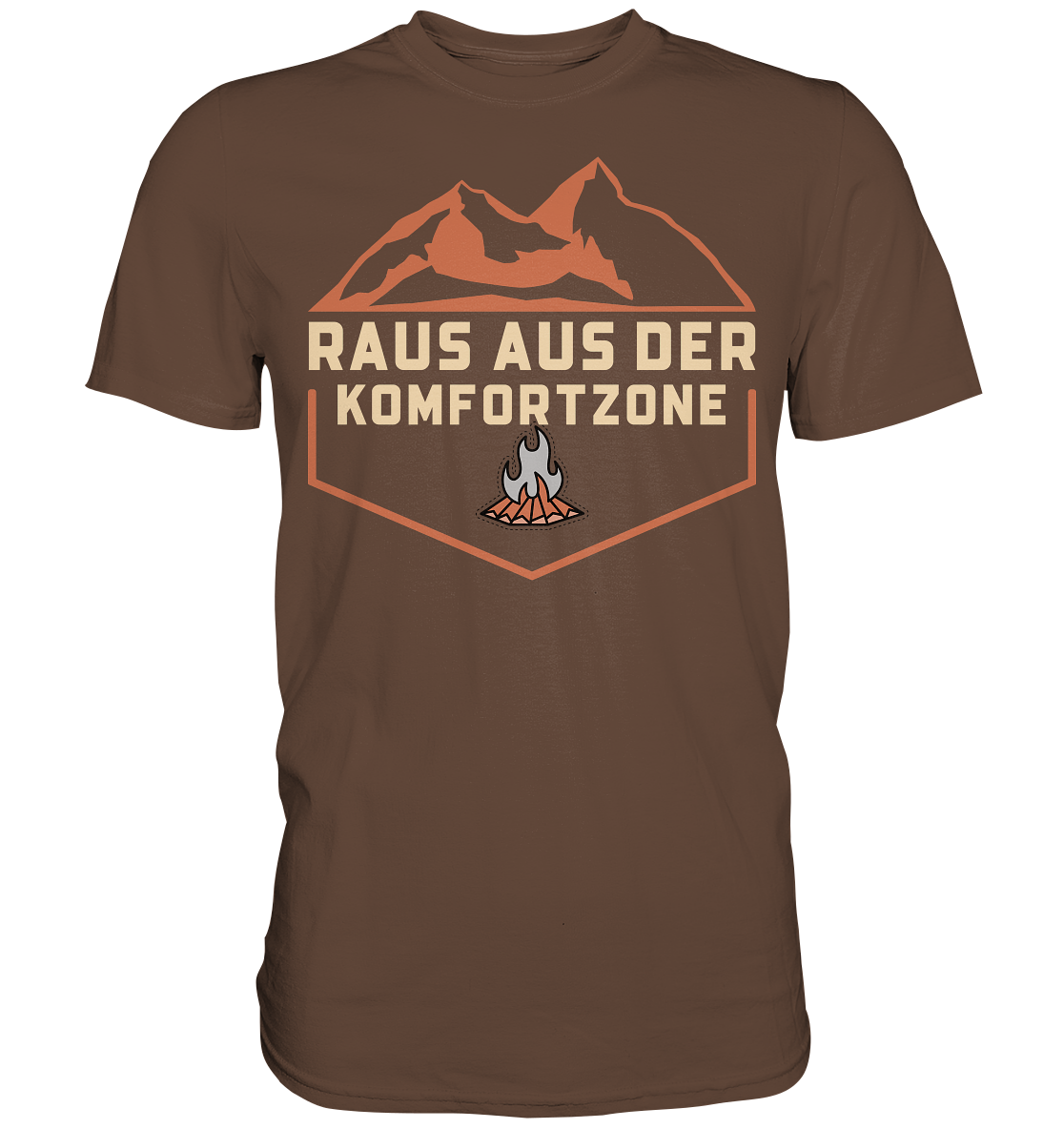 Raus aus der Komfortzone - Premium Shirt